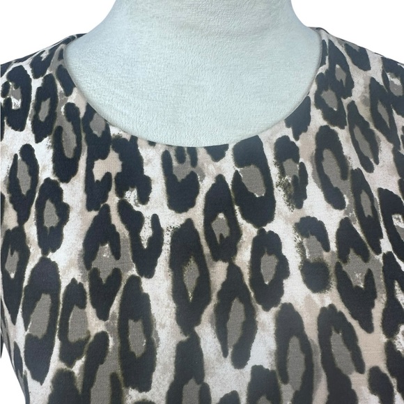 Kate Spade leopard print fit and flare dress size 10 - Picture 4 of 13